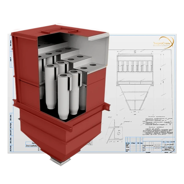 Батарейный циклон ЦБ для котельных — ЭнергоСталь