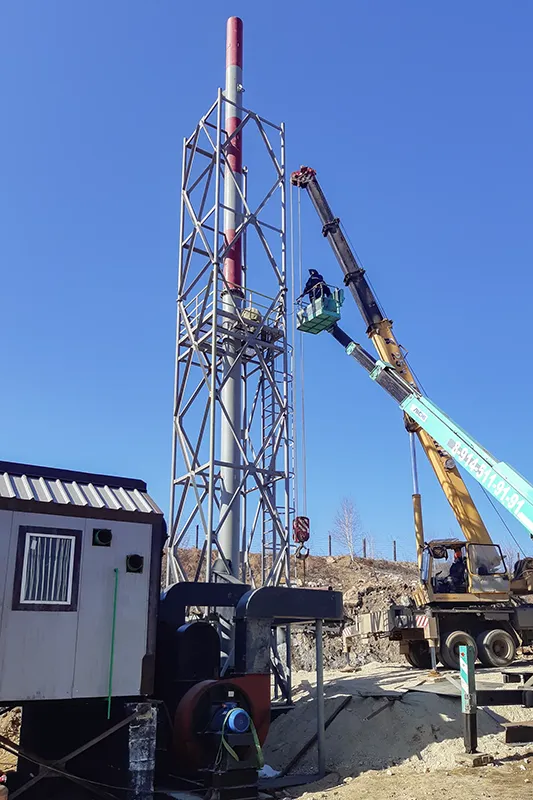 Дымовая труба для котельной — ЭнергоСталь Барнаул